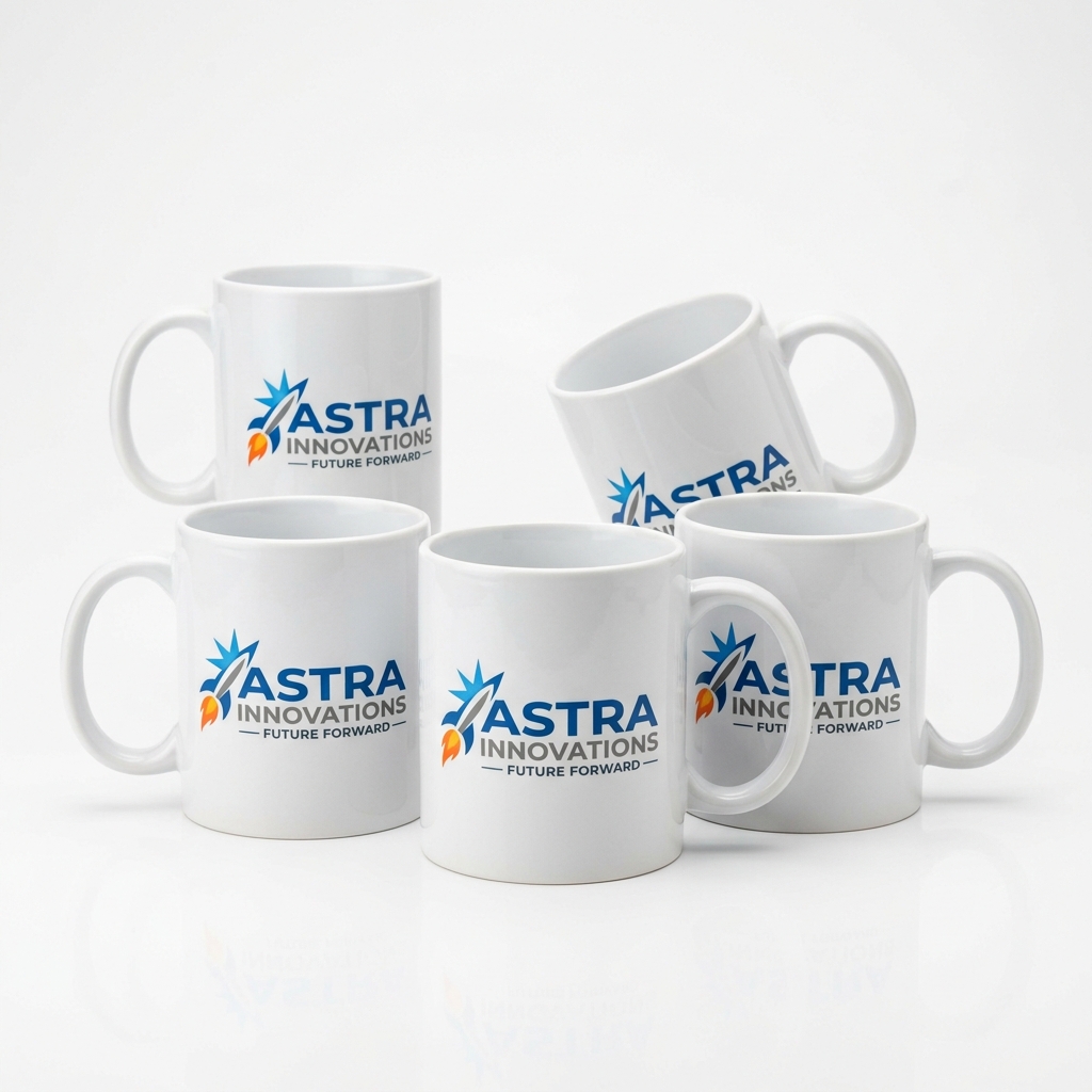 Logolu kurumsal kupa baskı – toplu sipariş